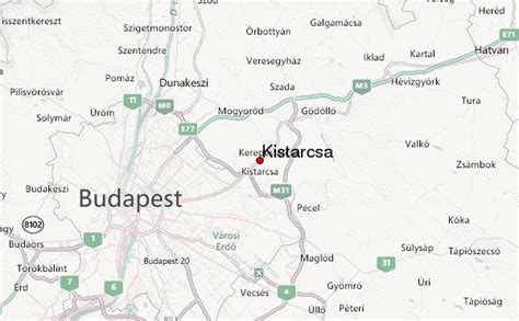 Kistarcsa Map .